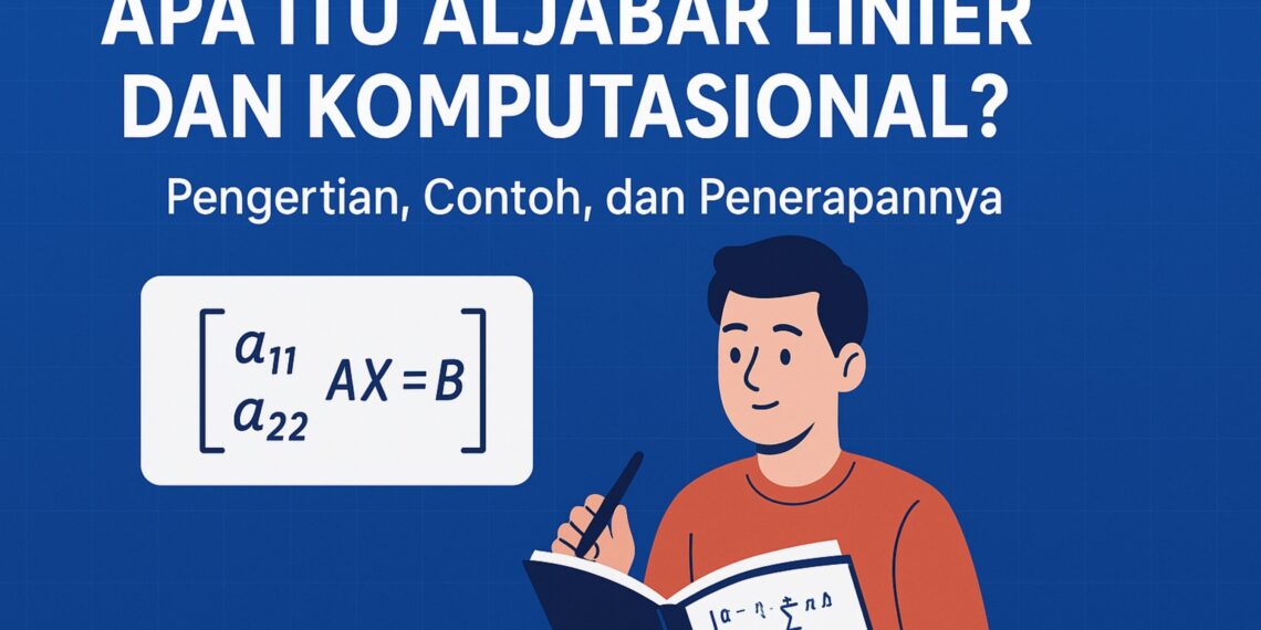Apa Itu Aljabar Linier dan Komputasional Pengertian, Contoh, dan Penerapannya